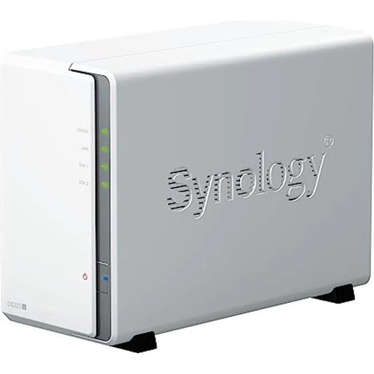 Synology DS223j 2-Bay Diskstation NAS (Realtek RTD1619B 4-Core 1.7 GHz 1GB DDR4 Ram 1xRJ-45 1GbE LAN-Port) 4TB Bundle mit 2 x 2TB Seagate IronWolf NAS HDDs (ST2000VN003) – Bild 5