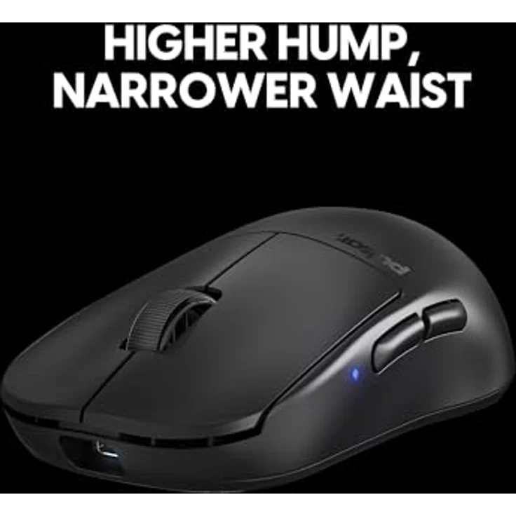 Pulsar Gaming Gears X2H v3, Kabellose Gaming-Maus, ultraleicht mit 32000 DPI, 750 IPS, XS-1-Sensor, symmetrisch, 8K-kompatibel, Schwarz – Bild 2