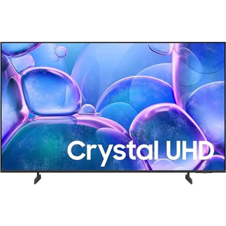 Samsung Crystal UHD LED Fernseher 2025, 65 Zoll 4K, Crystal Prozessor, MetalStream Design, SmartThings, Gaming Hub, Dolby Digital Plus, AI Upscaling