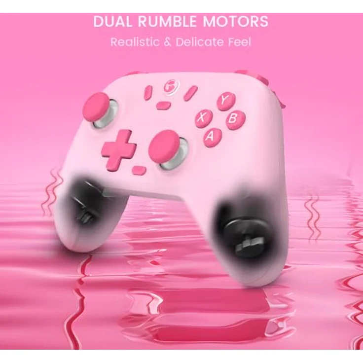 Gamesir T4n Lite Wireless Controller, Gaming Controller für Nintendo Switch, rosa – Bild 6