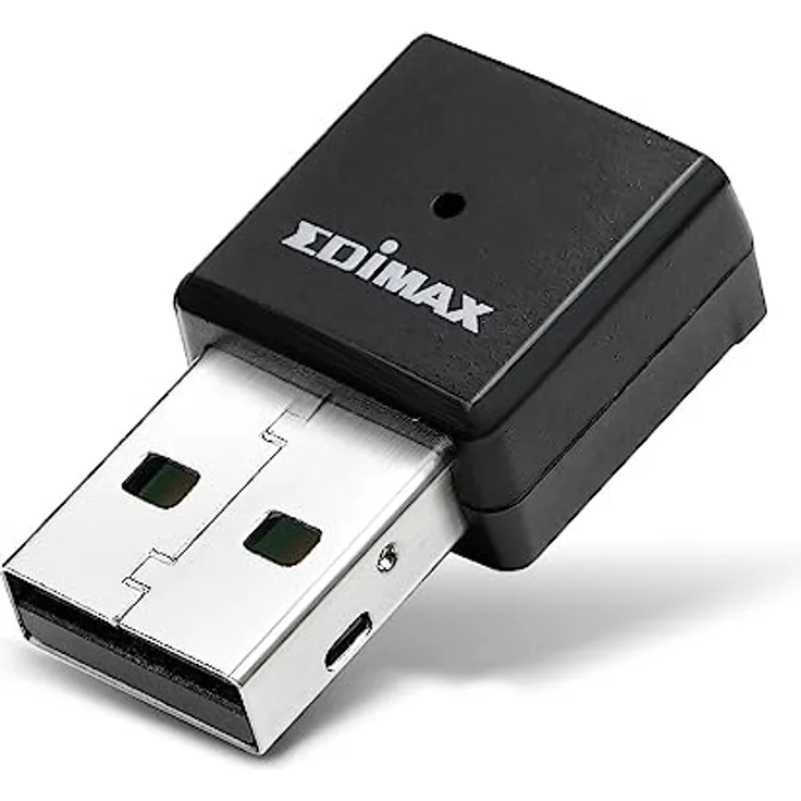 Edimax IEW-7811UTC AC650 Wi-Fi 5 Dualband-USB-Adapter, 433 Mbit/s (5 GHz), Betriebstemperatur -20°C bis 75°C, WPA3-Sicherheit