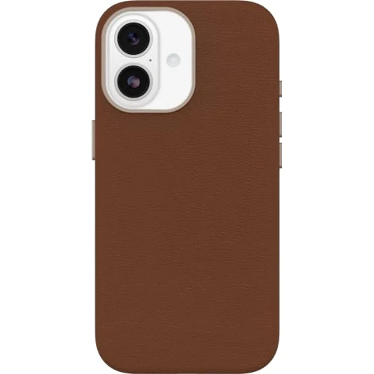 OtterBox Symmetry Series Cactus Leather MagSafe Hülle für iPhone 17, stoßfest, dünne Schutzhülle, 3X Militärstandard, Braun – Bild 2