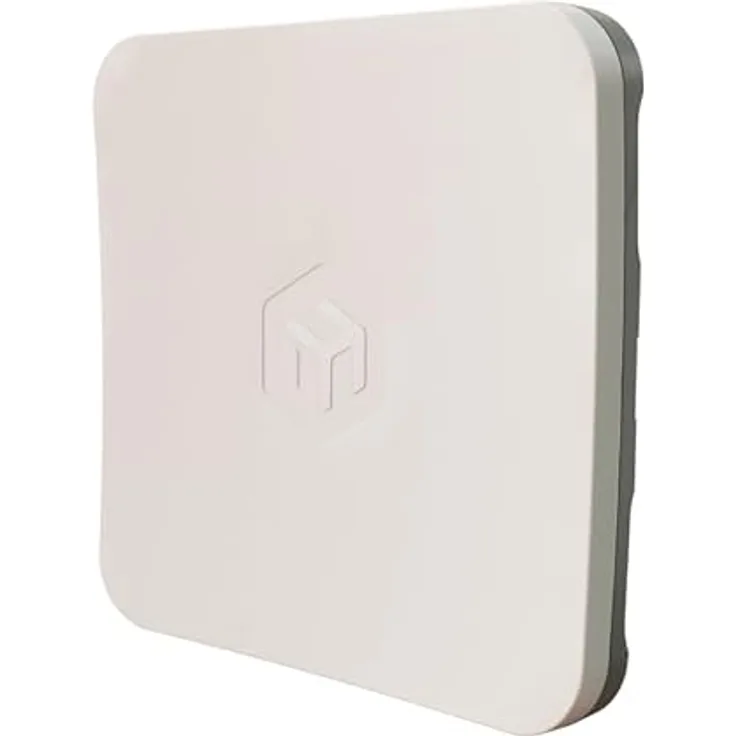 MikroTik SXTSQ 5 AX, Wi-Fi 6 Access Point mit 867 Mbit/s, 16 dBi Antenne für punktuelle Signalübertragung, bis 3000 m Reichweite, Außenbereich