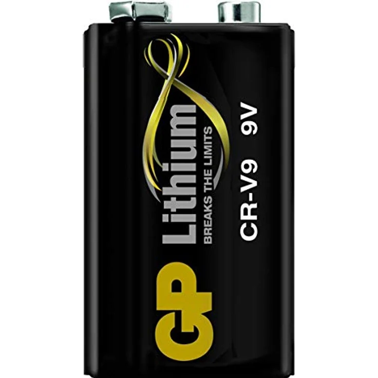 GP Batterie Lithium (9 Volt E-Block, CR-V9) 10 Jahres Batterie ideal für z.B. Rauchmelder – Bild 2
