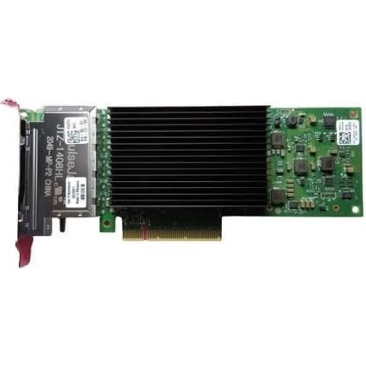 Dell Intel X710-T4L Quad Port 10GbE BASE-T Adapter, PCIe Low Profile, 12 Gbit/s, grün, schwarz – Bild 2