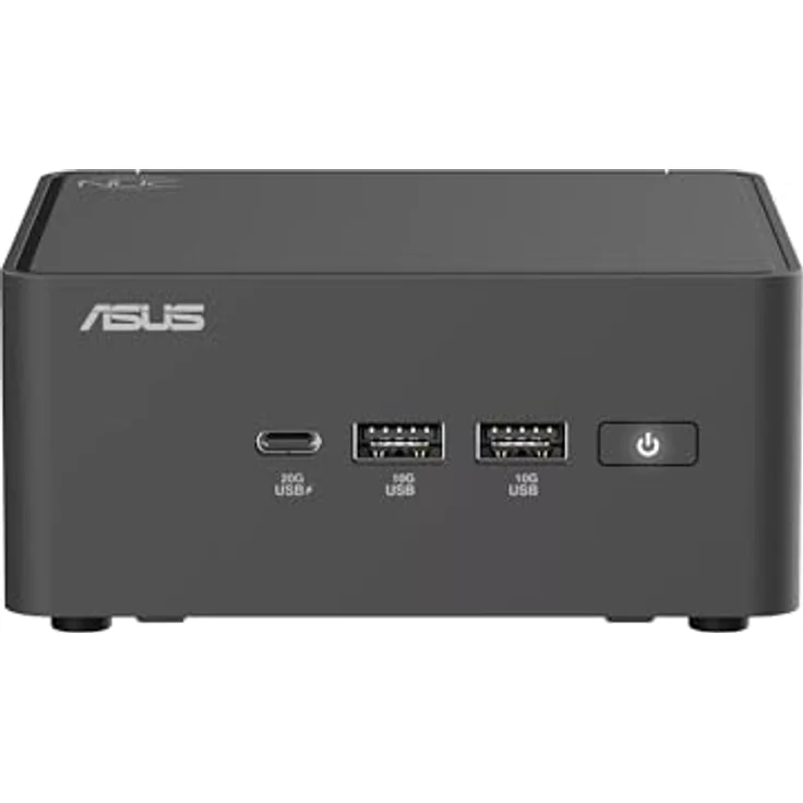 ASUS NUC 15 Pro Tall Kit RNUC15CRHC700000, Mini-PC mit Core Ultra 7 240H, 2.5 GHz, ohne RAM, WLAN 6/7, Bluetooth 5.4, Schwarz – Bild 8