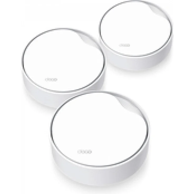 TP-Link Deco X50-PoE, Mesh Router (3-Pack) mit erweiterbarer Netzwerkabdeckung, Weiss
