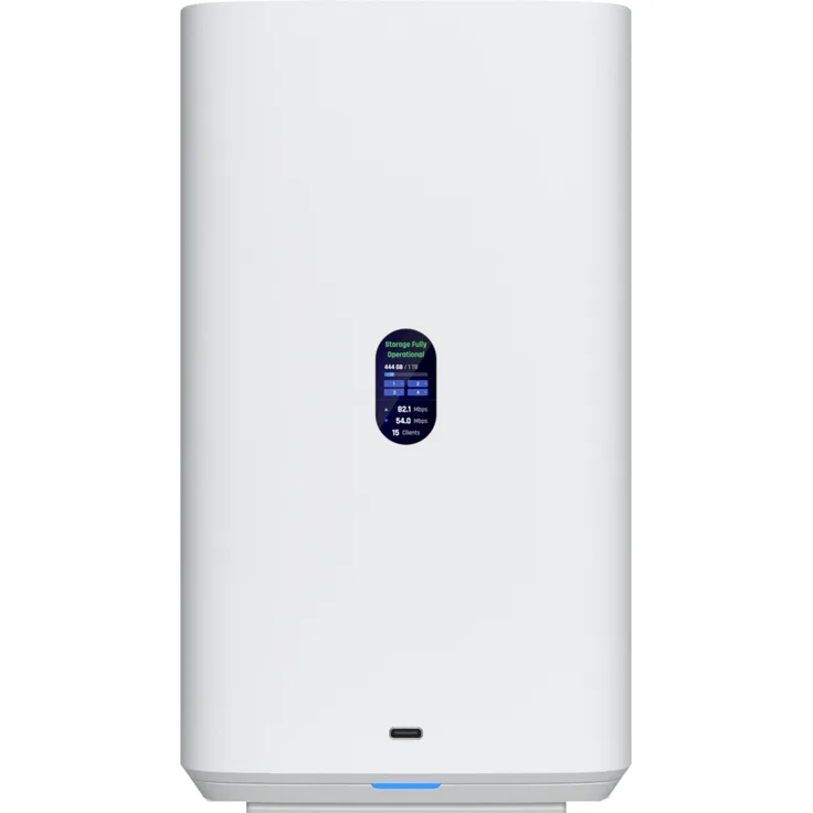 Ubiquiti UNAS 4, NAS Desktop mit Cortex-A57 Prozessor, 4 GB RAM, 4x 2.5"/3.5" Einschübe, Weiß