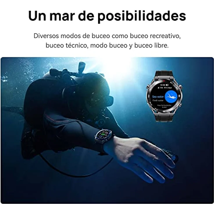 HUAWEI Watch Ultimate Smartwatch,1,5-Zoll LTPO AMOLED Display, Saphir-Zifferblatt, 100 m Tauchtechnik, Völlig Neuer Expeditionsmodus, 24/7 Gesundheitsmanagement, Voyage Blau – Bild 5