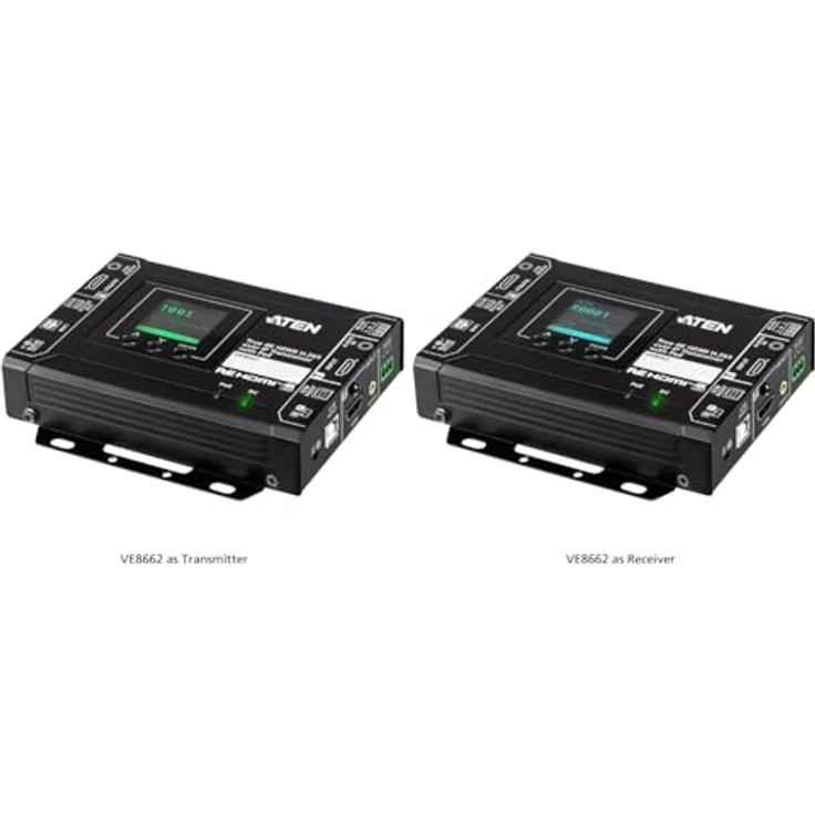 ATEN VE8662-AT-G, True 4K HDMI H.265 IP Modul für KVM Switche, 3840 x 2160 Pixel, PoE, 100 m Reichweite – Bild 3