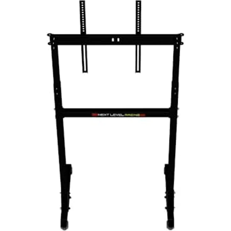 Next Level Racing Free Standing Single Monitor Stand, TV-Ständer für Bildschirme bis 85 Zoll und 70 kg, schwarz – Bild 2