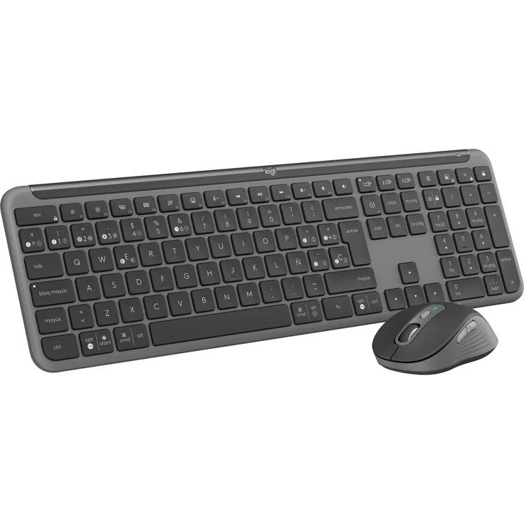 LOGITECH Mk950 Kabellose Tastatur Und Maus One Size, Bluetooth Verbindung, Logi Bolt Empfänger, in Schwarz