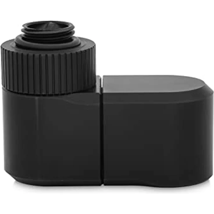 EK EKWB Quantum Torque Double Rotary Offset 28 Fitting, drehbarer 28-mm-Versatzadapter mit Außengewinde und Innengewinde, schwarz – Bild 3