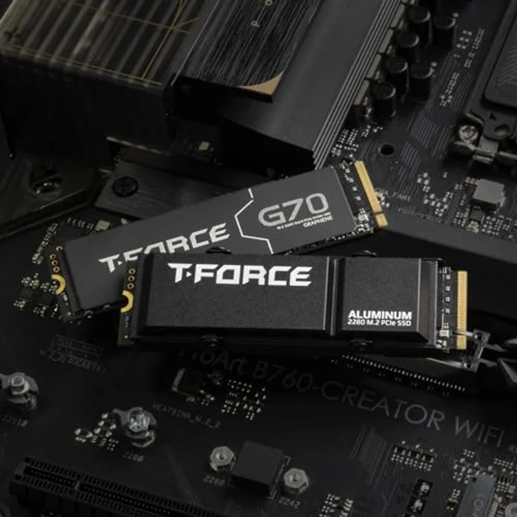 TEAMGROUP T-Force G70 Pro SSD, 2 TB, bis zu 7400 MB/s Lese-/6600 MB/s Schreibgeschwindigkeit, PS5 kompatibel, InnoGrit Controller, 5 Jahre Garantie – Bild 3