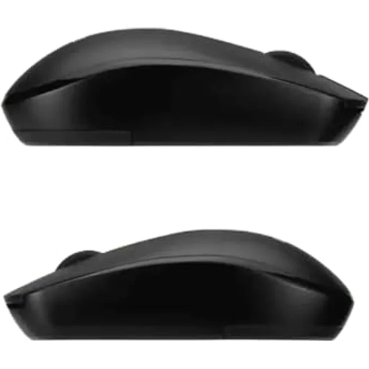 MARVO WS005-BK Kabelloses Tastatur und Maus Set, 2.4 GHz Verbindung, englisches QWERTY-Layout, Gaming & Büro, Membrantastatur, 1600 DPI Maus, Schwarz – Bild 4