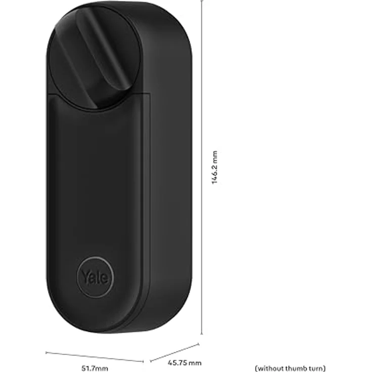 Yale Linus L2 Smart Lock (Schwarz Matt) – Bild 3