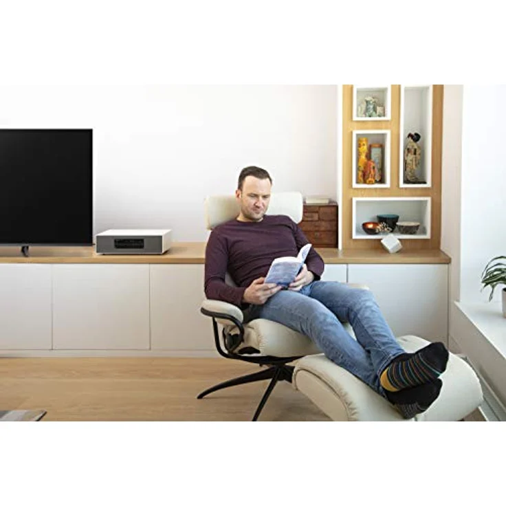 Panasonic SC-DM502E-W DAB, DAB+ Mini-Anlage schwarz – Bild 2