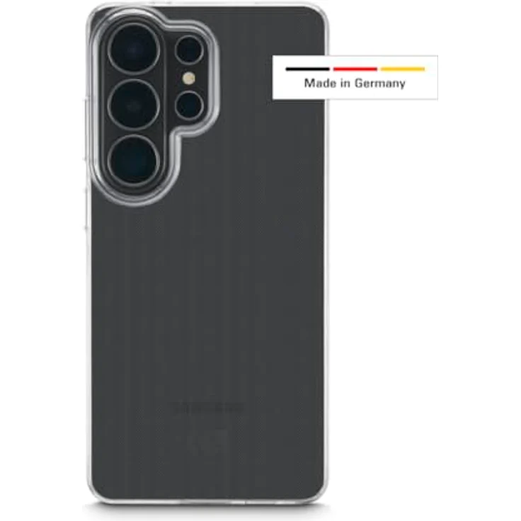 Hama Smartphone-Hülle für Samsung Galaxy S26 Ultra, transparente Handyhülle, kratzfest, Anti-Gelbstich, Kameraschutz, erhöhte Kanten, passgenau – Bild 2