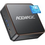 ACEMAGIC F2A AI Mini PC, Ultra 5 125H(3D 14 Cores),AI Boost NPU, Ιntel Arc Graphics, 32GB DDR5 1TB NVME SSD, WiFi7 Bluetooth 5.4 Micro Desktop Computer für Gaming, Design und Programmierung