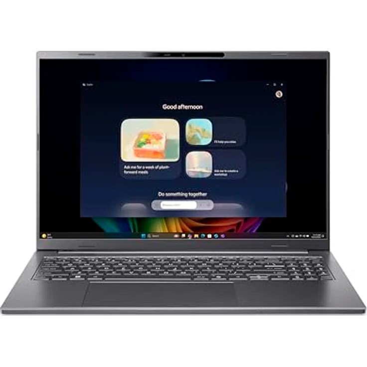 Acer Aspire 16 AI OLED (A16-52M-70AJ) Laptop, 16" WUXGA OLED, Intel Ultra 7-258V, 32GB RAM, 1TB SSD, Windows 11, schwarz – Bild 11