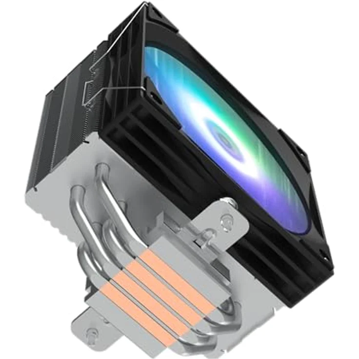 Zalman CNPS9X Optima2, CPU Kühler mit TDP 180W, 4 Heatpipes, 155 mm, Schwarz – Bild 6
