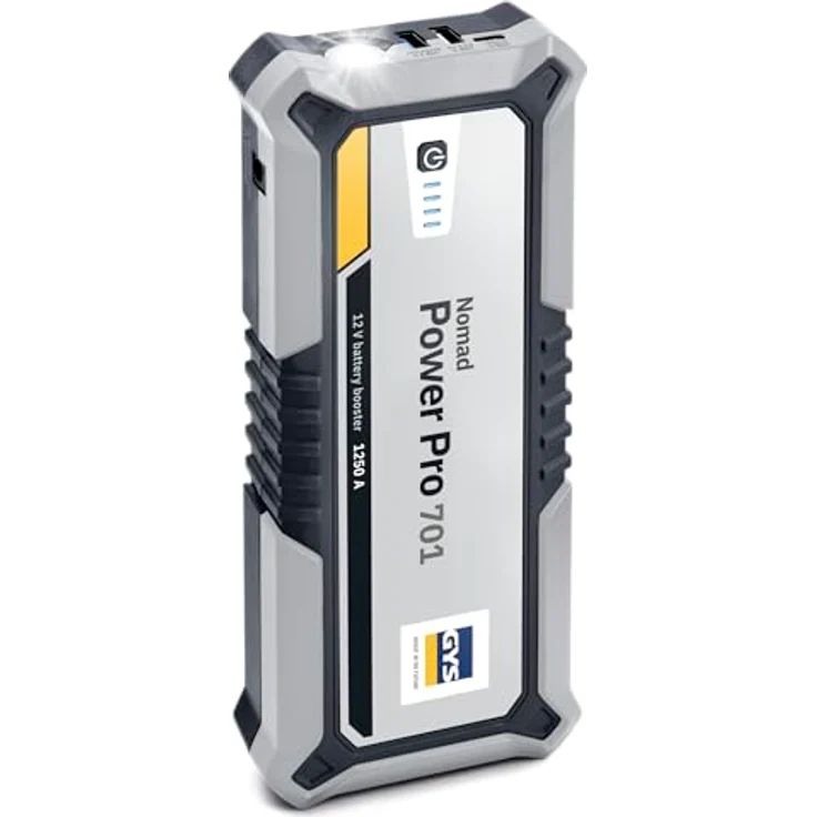 GYS LITHIUM-BOOSTER NOMAD POWER 701 PRO 085855, Schnellstartsystem, leicht und kompakt, 820 g – Bild 1