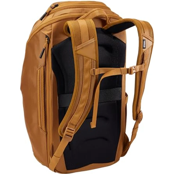 Thule Chasm Laptoprucksack 26 L, 100% recycelte Materialien, gepolstertes Fach für Netzteile, Golden 26 – Bild 3