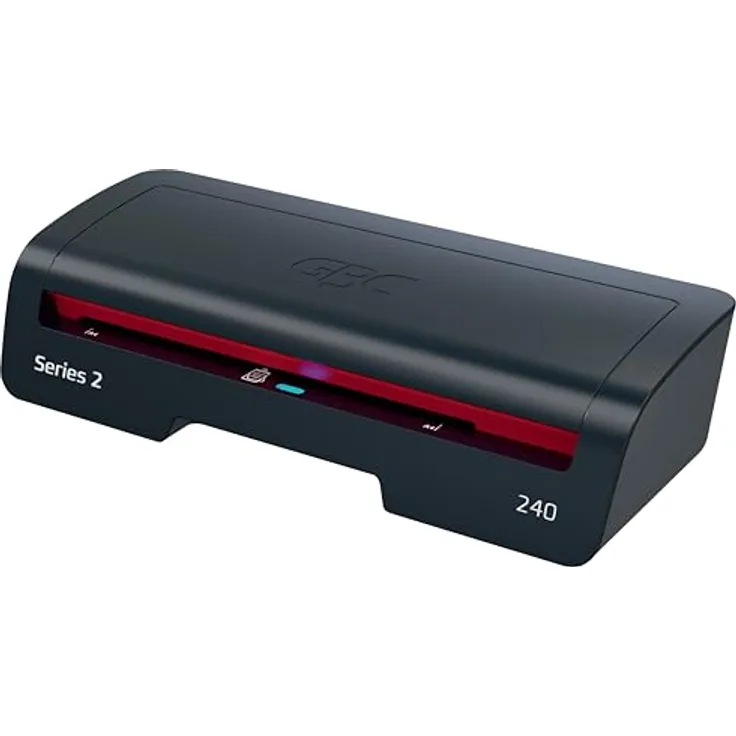 GBC Laminiergerät 240, A4 Laminiergerät mit 125 µm, 400 mm/min Laminiergeschwindigkeit, optischer und akustischer Bereitschaftsanzeige, Abschaltautomatik
