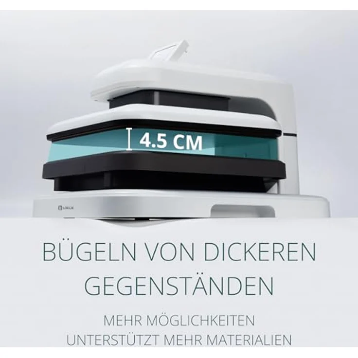 LOKLiK ImPress Auto Heat Press 2, Transferpresse mit 38x38 cm Heizplatte, bis 210° Temperatur, 1500W Leistung – Bild 8