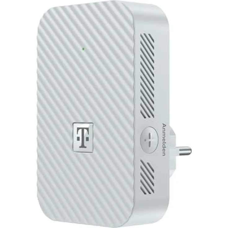 Telekom Speedport 7 WLAN Verstärker, WLAN Repeater mit bis zu 6.400 Mbit/s, Unterstützung für 100 Geräte, einfache Einrichtung über MeinMagenta App, inkl. Ethernet LAN-Schnittstelle – Bild 1
