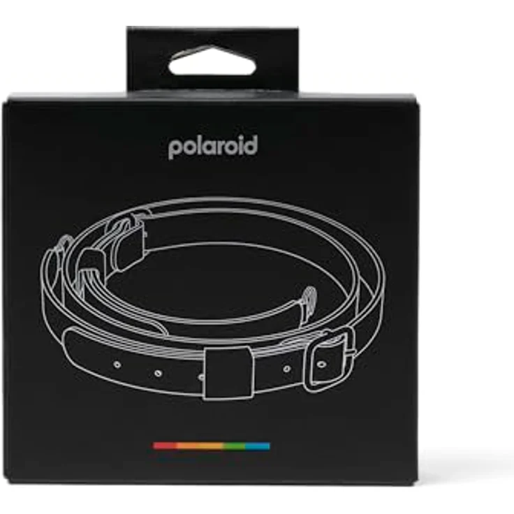 Polaroid Premium Shoulder Strap, Schultergurt aus veganem Leder für Polaroid I-2 Sofortbildkamera, Einheitsgröße, Schwarz - Preisvergleich – Bild 4