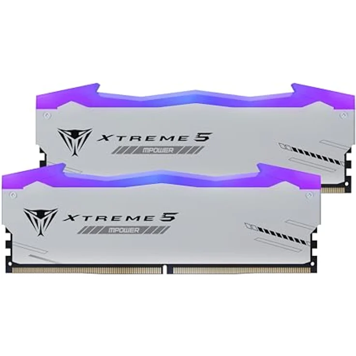 Patriot Memory DIMM 48 GB DDR5-6000 (2X 24 GB) Dual-Kit (schwarz, Viper Xtreme 5 MPower RGB, Intel XMP, AMD Expo) – Bild 1