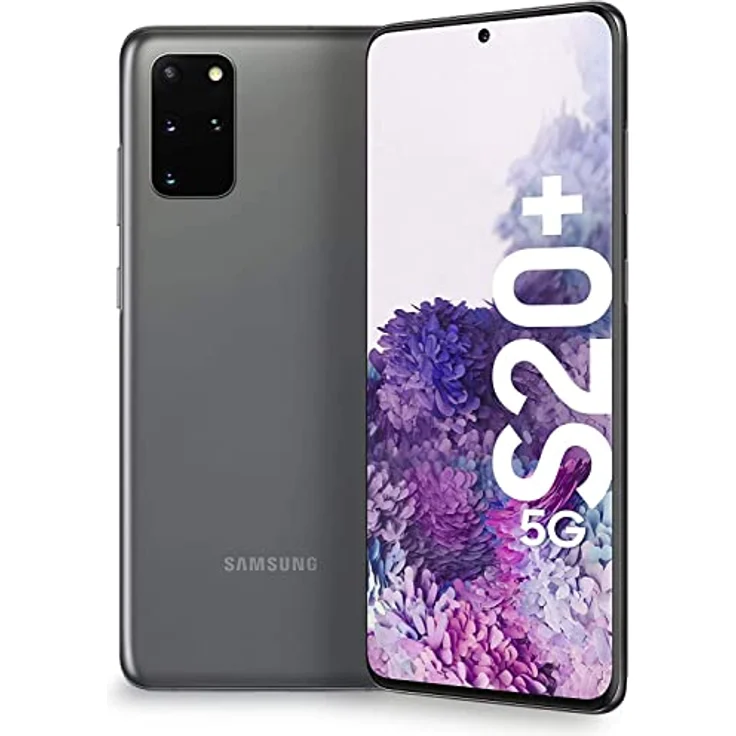 Samsung Galaxy S20 Plus 5G, Dual SIM Smartphone mit 512GB, 8GB RAM, 64 MP Kamera, Grau, entsperrt, Deutsche Version – Bild 2