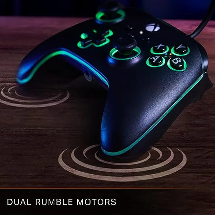 PowerA XB Controller Advantage wired Lumectra black - RGB-Beleuchtung, zusätzliche Funktionen, ergonomisches Design – Bild 6