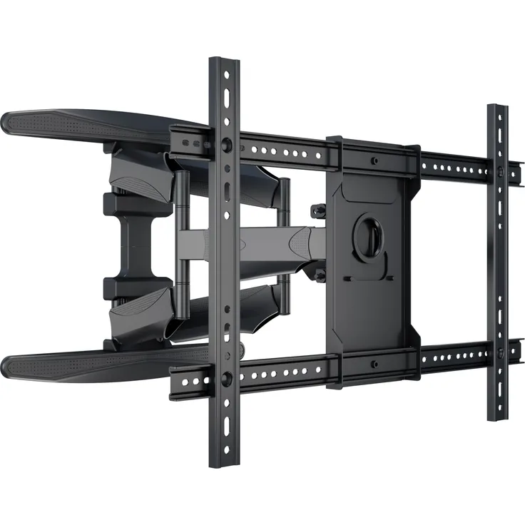 Multibrackets 6317 Halterung für Schilderdisplays, Full Motion Dual für 40"-85" Bildschirme, schwarz, bis 45 kg tragbar, VESA 200x100 bis 600x400