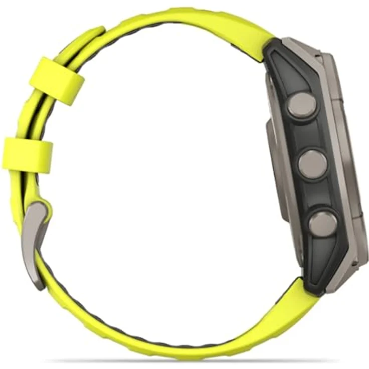 Garmin Fenix 8 Solar Sapphire Titan, 47 mm Smartwatch mit Solar-Laden, robustem Design, Multi-Sport-Funktionen und Gesundheits-Tracking – Bild 5