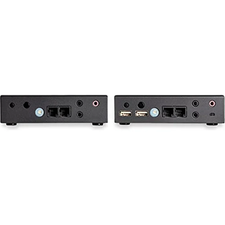 StarTech.com HDMI KVM over IP Extender - 4K 30Hz HDMI 2.0 & USB über IP LAN oder CAT5e/CAT6 Ethernet (100m) - Fern KVM Switch/Console Sender/Empfänger Komplet für Computer Fernsteuerung (SV565HDIP) – Bild 2