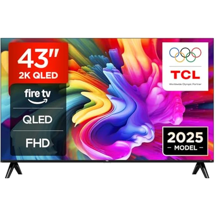 TCL 43SF560, 43 Zoll QLED Fernseher mit Fire TV, Full HD, HDR, Alexa und Triple-Tuner – Bild 1