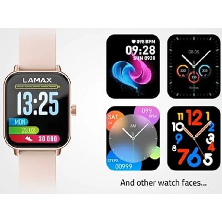 LAMAX BCool2 Play Rose Gold, Fitness-Zubehör für Kinder mit Pulsmessung und Musikwiedergabe – Bild 6