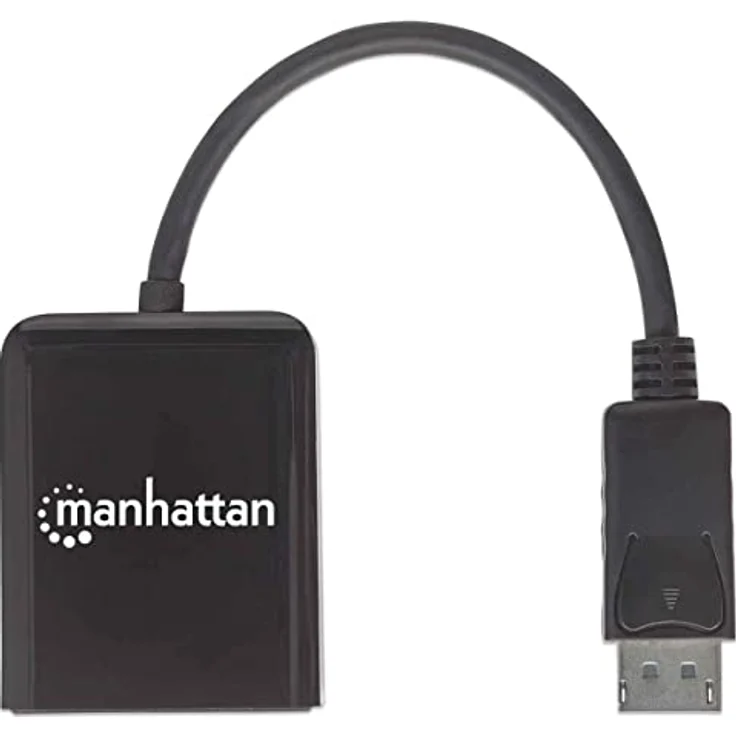 Manhattan 207768 DisplayPort auf 2-Port DP Splitter mit Multi-Stream Transport, schwarz – Bild 6