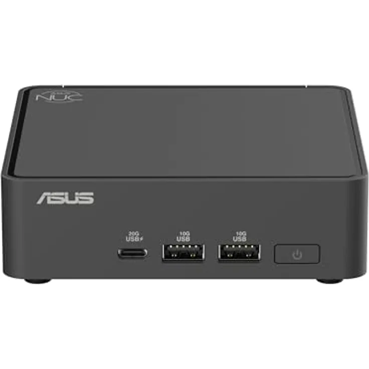 ASUS NUC RNUC15CRKU708402, Intel Core Ultra 7 255H, 32 GB DDR5 RAM, 1 TB SSD, kompakter Mini-PC für Business und Consumer