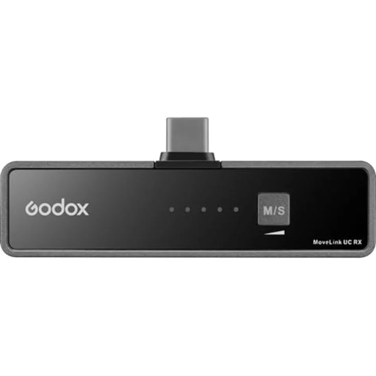 Godox MoveLink UC1, 2.4GHz Drahtloses Mikrofon System für USB Type-C Geräte, inkl. Miniatur-Mikrofon-Sender und Lavalier Mikrofon – Bild 2