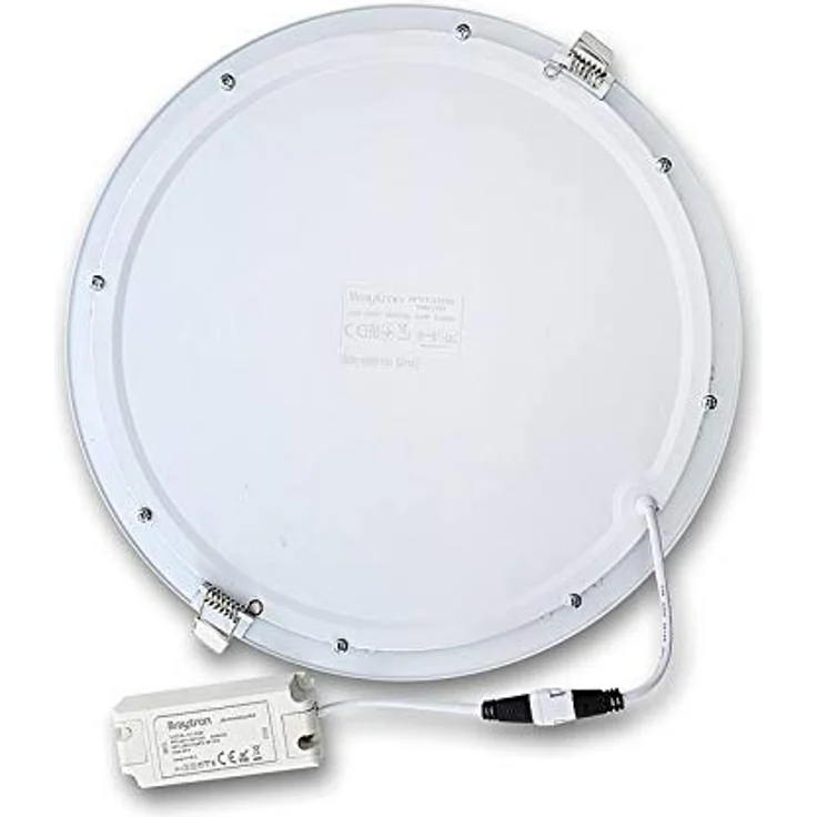 ENERGMiX 24w Ultra Slim LED Panel Einbauleuchte Deckeneinbau Panelleuchte Deckenlampe Kaltweiß Rund Ø 300mm - Energiesparend, hohe Lichtleistung, 1850 Lumen – Bild 3