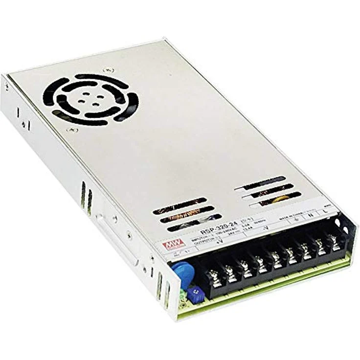 Mean Well RSP-320-24, 321,6 W Netzteil, 24 V, 13,4 A, Einzelausgang mit PFC-Funktion