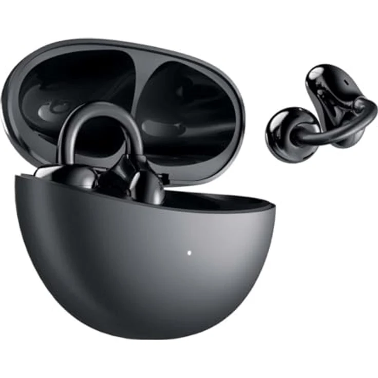 Honor Clip Wireless Bluetooth-Kopfhörer mit Geräuschunterdrückung, IP54, Mikrofon, 36 Stunden Akkulaufzeit, Meteorite Black – Bild 3