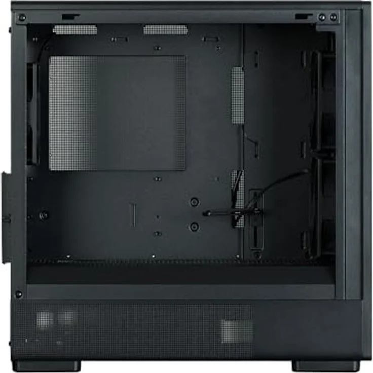 Zalman P10 NAMU Black Micro-ATX Mini Tower, PC Gehäuse mit 3x 120 mm Lüftern und gehärtetem Glas, Schwarz – Bild 6