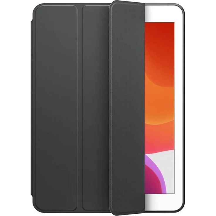 eSTUFF Folio Case für iPad mini 2021 (6. Gen), Tablet Hülle mit weicher TPU-Rückseite und magnetischer Vorderseite, Schwarz