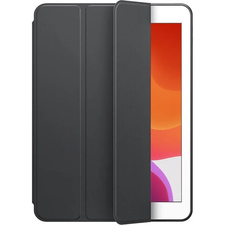 eSTUFF Folio Case für iPad mini 2021 (6. Gen), Tablet Hülle mit weicher TPU-Rückseite und magnetischer Vorderseite, Schwarz