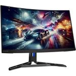 Lenovo Legion R27qc-30 - 27" gewölbter Spielemonitor (180Hz, 0,5ms MPRT, 16:9, 2560 x 1440 Pixel, HDMI+DP, 3Wx2 Lautsprecher, EyeSafe) VESA 100mm, Schwenk- und Einstellbar auf, Schwarz
