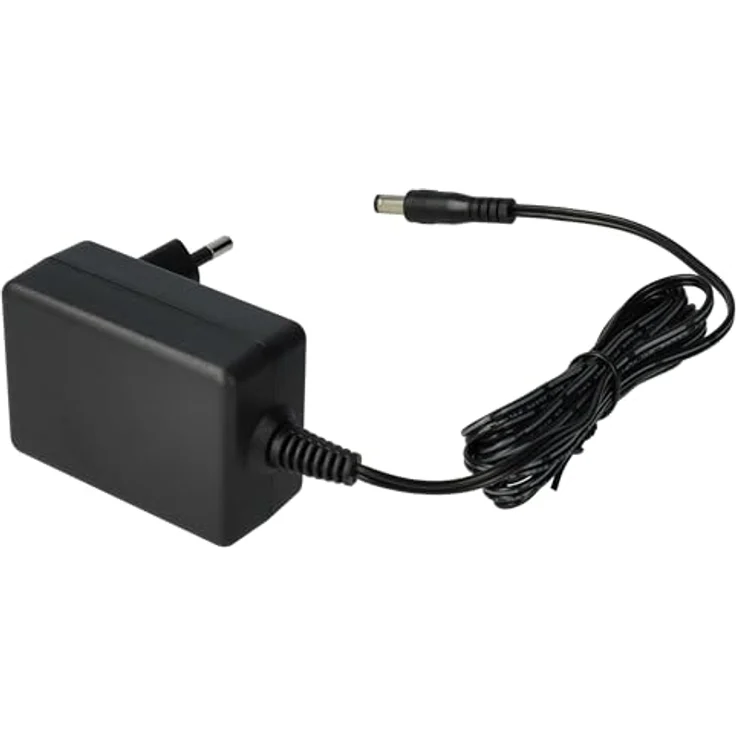 vhbw Netzteil kompatibel mit CAS ER Junior, AC/DC Netzadapter 12 V / 1,25 A, schwarz, 180 cm Kabel – Bild 3